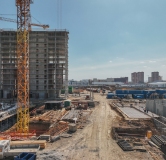 Ход строительства дома поз. 1-1 в ЖК Малина Парк -
