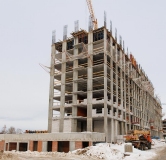 Ход строительства дома 1 в ЖК Главные Роли -