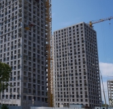 Ход строительства дома 66 в ЖК По ул. Учителей -