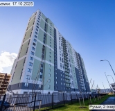 Ход строительства дома 134.1 в ЖК Ручьи -