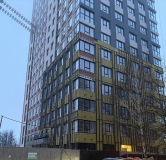 Ход строительства дома 1 в ЖК Тринити -