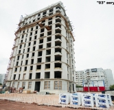 Ход строительства дома 10 в Клубный дом Первый Приорити -