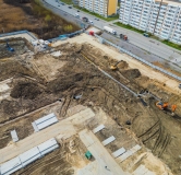 Ход строительства дома 22 в ЖК Заветный -