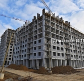 Ход строительства дома 1 в ЖК ОК: Премиум -