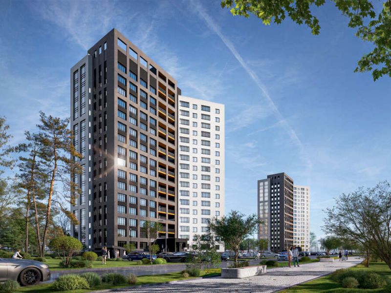 квартира-студия в ЖК Светлоярский Парк, дом 1