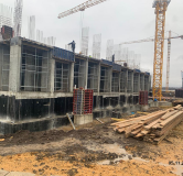 Ход строительства дома 3 в ЖК Семейный Бульвар -