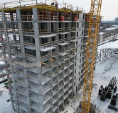 Ход строительства дома 3 в ЖК Комсомольский -