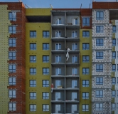 Ход строительства дома 4 в ЖК Камаполис -