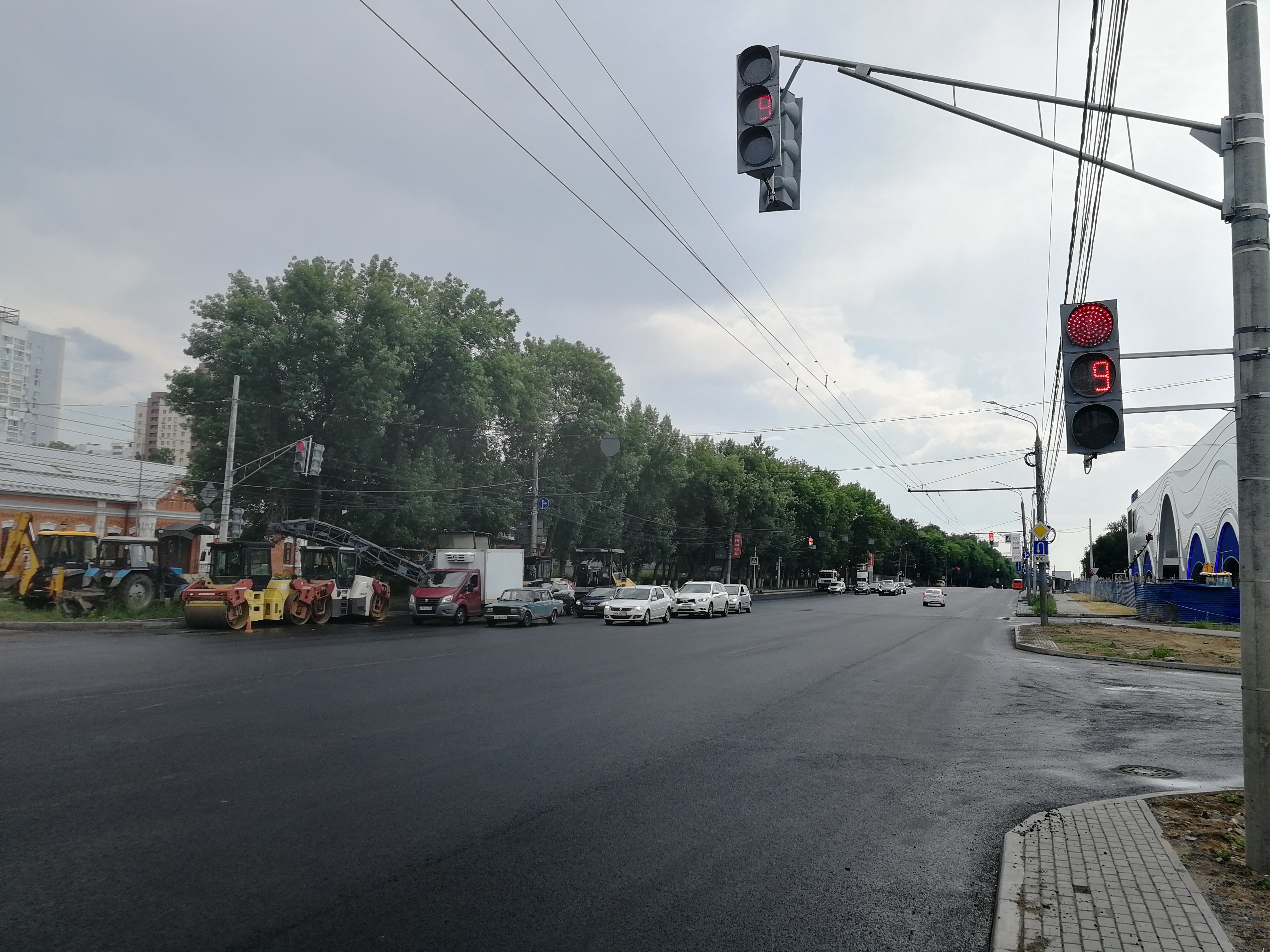 Новые светофоры начали работать на проспекте Гагарина в Нижнем Новгороде - фото 1