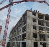 Ход строительства дома № 3 в ЖК Подкова. Дом на Цветочной -