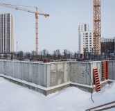 Ход строительства дома 10, корпус 2 в ЖК Остров-сад -