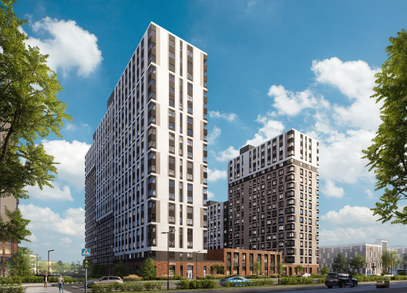 Дом 19.5, 3 очередь в ЖК А Плюс - фото 1
