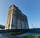 Ход строительства дома 47, корпус 2 в ЖК Акварель -