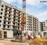 Ход строительства дома 3.3 в ЖК Родные росы -