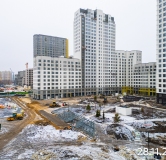 Ход строительства дома № 3, корпус 3 (ГП-1.1) в ЖК Космо -