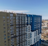 Ход строительства дома 1 в ЖК По ул. Связистов -