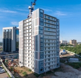 Ход строительства дома 4 в ЖК Мичурино -
