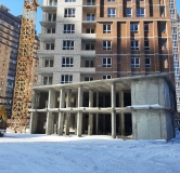 Ход строительства дома Позиция 1 в ЖК Галилей -