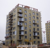 Ход строительства дома Корпус 5, 1 этап в ЖК Соседи -