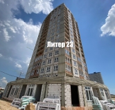 Ход строительства дома Литер 23 в ЖК Фонтаны -