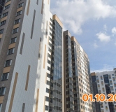 Ход строительства дома позиция 2 в ЖК Крымский квартал -
