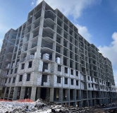 Ход строительства дома 140Б, 2 этап (поз.3) в ЖК Оникс -