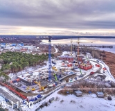 Ход строительства дома 12 в Клубный дом Большой -