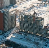 Ход строительства дома № 1, квартал 4 в Макрорайон Амград -