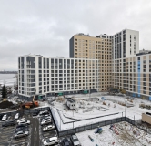 Ход строительства дома 1.1 в ЖК Белый Парус -