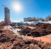 Ход строительства дома 5 в ЖК 8 Небо (8 Nebo) -