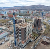 Ход строительства дома 28.1 в ЖК Новый Портовый -