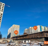 Ход строительства дома 2 в ЖК Лотос -