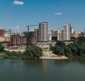 Ход строительства дома 3, секция 1-4 в ЖК Беринг -