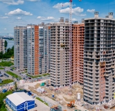 Ход строительства дома 4а в ЖК Живи! в Рыбацком -
