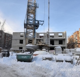 Ход строительства дома 28 в ЖК Астра -