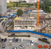 Ход строительства дома корпус 6 в ЖК Утес -