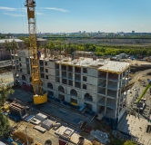 Ход строительства дома 1.2 (19Б) в ЖК Меридиан -