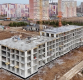 Ход строительства дома 25, корпус 1 в ЖК Хито -