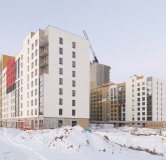 Ход строительства дома корпус 1 в ЖК Счастье в Кольцово -