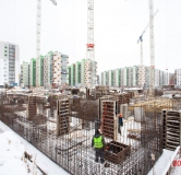 Ход строительства дома 3 в ЖК Аэросити Лайф -