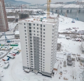 Ход строительства дома 7, строение 6 в ЖК КБС Берег -