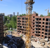 Ход строительства дома 5А, позиция 2 в ЖК Альфа дом на Гайве -