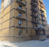 Ход строительства дома 3 в ЖК Иркут -