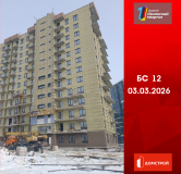 Ход строительства дома секция 12 в ЖК Первый Ленинский квартал -