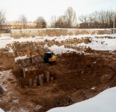 Ход строительства дома 25д в ЖК На Баумана -