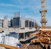 Ход строительства дома № 2.1 в ЖК Мёд -