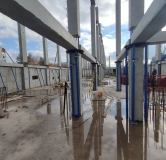 Ход строительства дома 47б, секция Б в ЖК Южный сити -