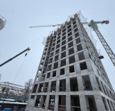 Ход строительства дома 54 в ЖК Nova -