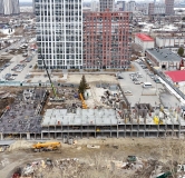 Ход строительства дома 13 (ГП-4) в Микрорайон Чемпионский -