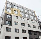 Ход строительства дома 4-2 в ЖК Лес -